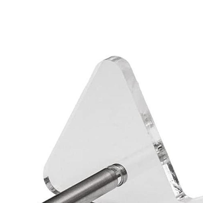 

Подставка для хранения клавиатуры Съемная Прозрачная акриловая Увеличивающая высоту Наклонная Подставка для демонстрации механической клавиатуры для дома 1 ярус