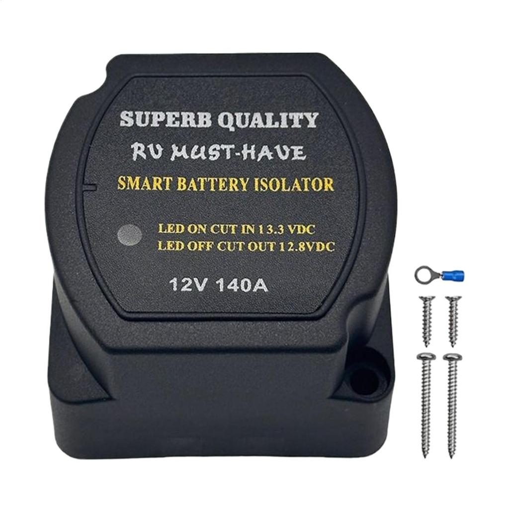 12V Smart Battery Isolator, Battery Protection Stabilizer for Car ATV Trailer Marine Yacht, Safety Power Preventer
