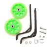 Outdoor LED Blinkendes Kinder Fahrrad Gleichgewichtstraining Rad Kinderfahrräder Stützräder 12-20" Universelle Fahrräder Seitenräder