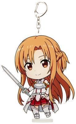 Sword Art Online DekaPuniKore! Keychain (with Stand) Asuna [Aincrad]