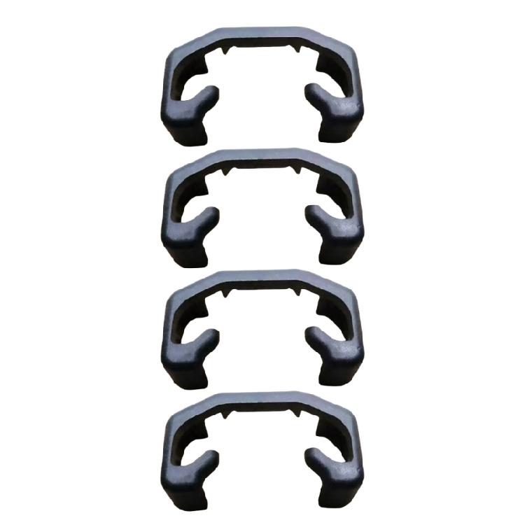 Secure Fit Seat Rail Clips Plastic Glides Track Covers Strong Plastic Seat Rail Caps Quick Fixing for Sharan