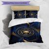 Leicester City Football Printed 3 Pieces Bedding Set, Comfortable Skin Friendly Bedroom Duvet Cover Set