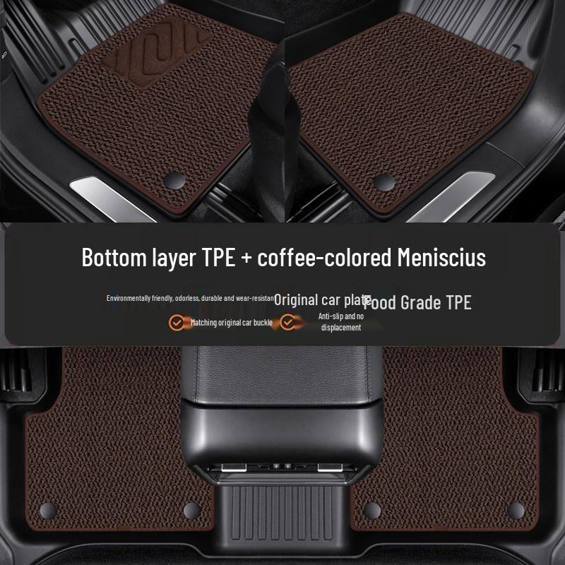 Double-Layer Semi-Enclosed TPE Floor Mats for Beijing BJ30/BJ40/EU5/EU5 PLUS