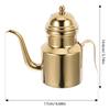 B97A-Stainless Steel Oil Bottle, 18Oz Olive Oil Dispenser, Olive Oil Bottle With Drip Free Spout, Oil Dispenser