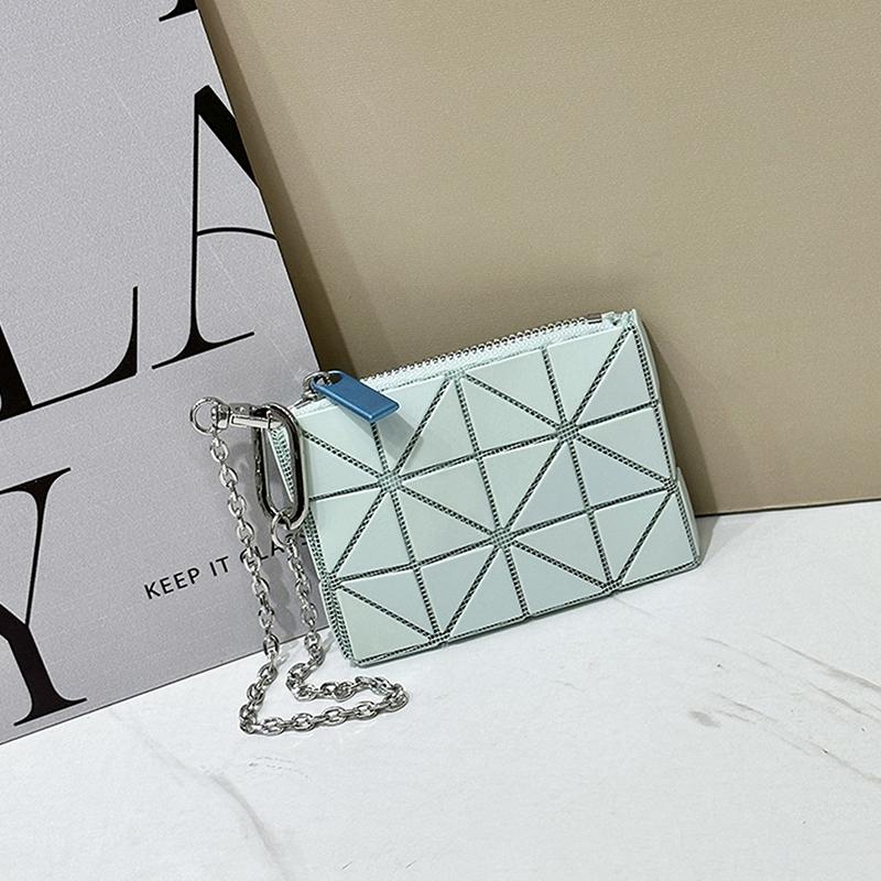 Geometric Women'S Storage Small Bag Key Bag Card Bag Coin Purse Women'S Wallet