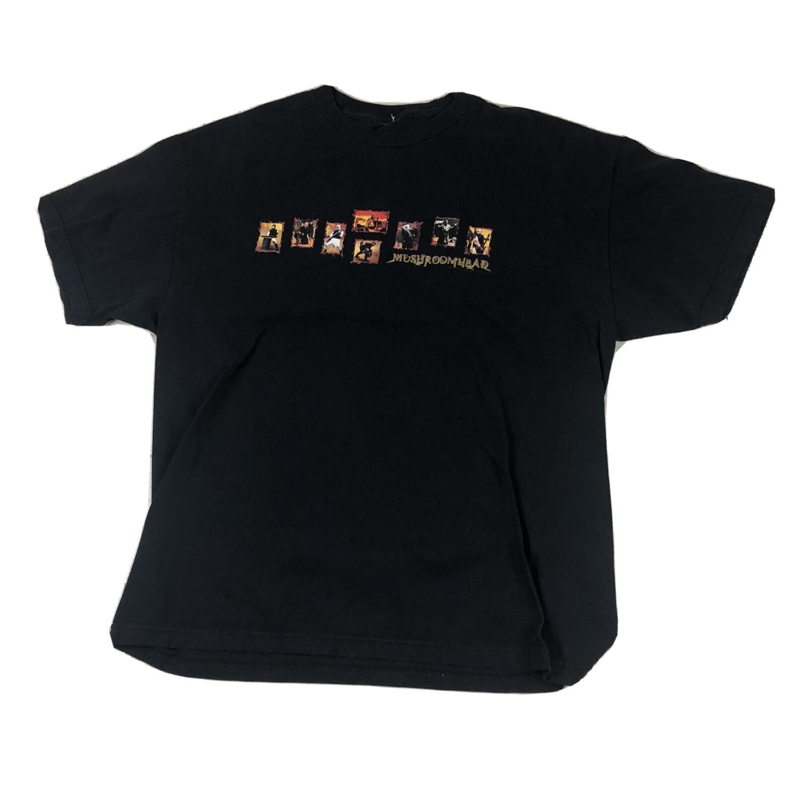VTG Y2K 2002 Mushroomhead Metal Band Tour Music T Shirt XL M