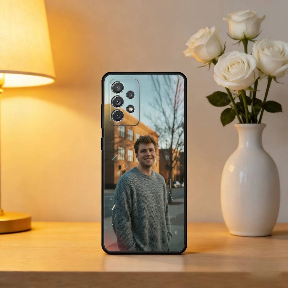 Singer A-Alex W-Warren Phone Case For Samsung Galaxy A73,A72,A71,A70,A53,A52,A51,Soft Silicone Black Cover