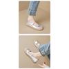 One Strap Mary Jane Shoes Shallow Mouth Small Fragrance Style Fisherman Shoes Women French Inner Higher Single Shoes