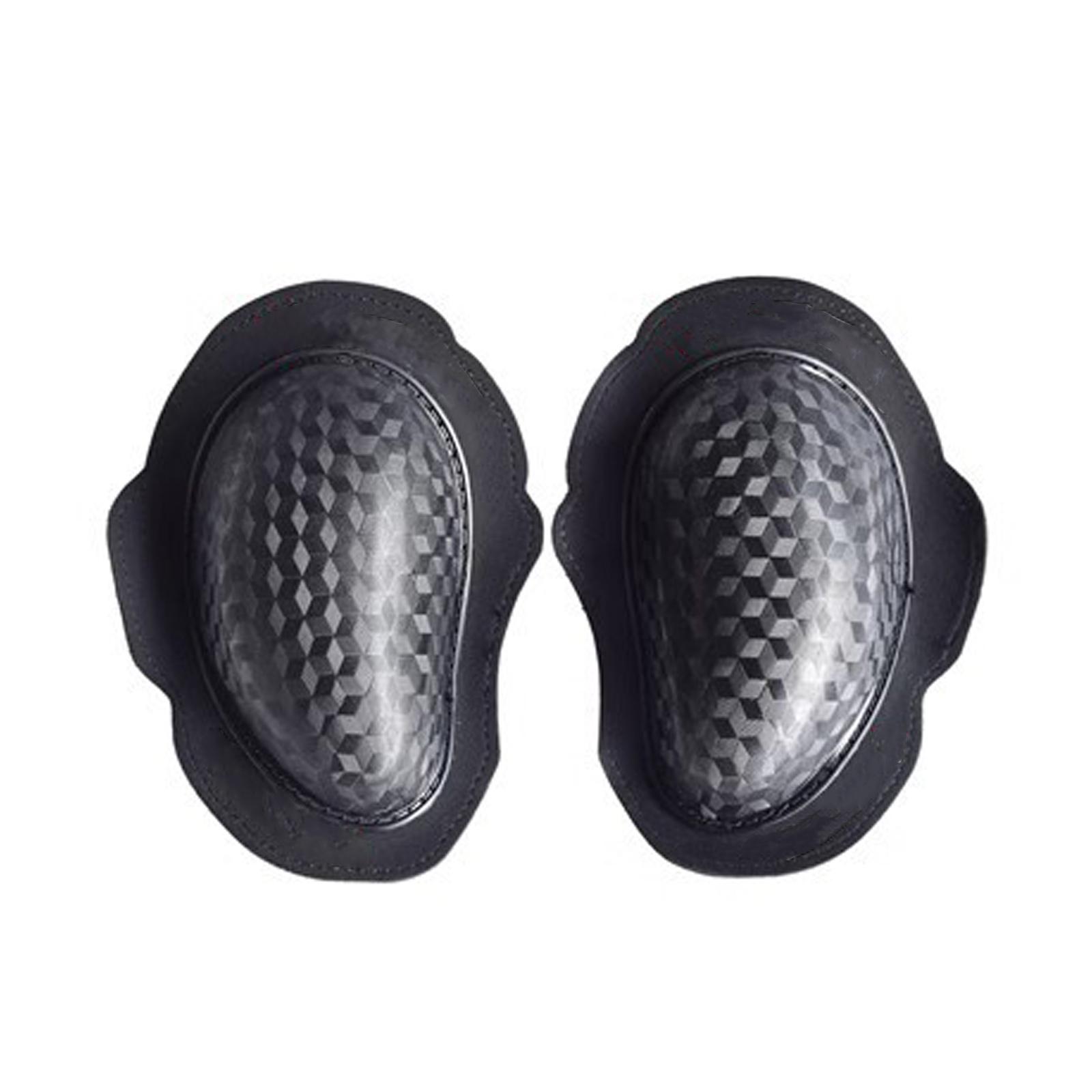 

2pc Slider Bending Grinding Knee Bag Motorcycle Knee Pads Shock Absorption Pants Grinding Bag Motorbike Riding Equipment чёрный