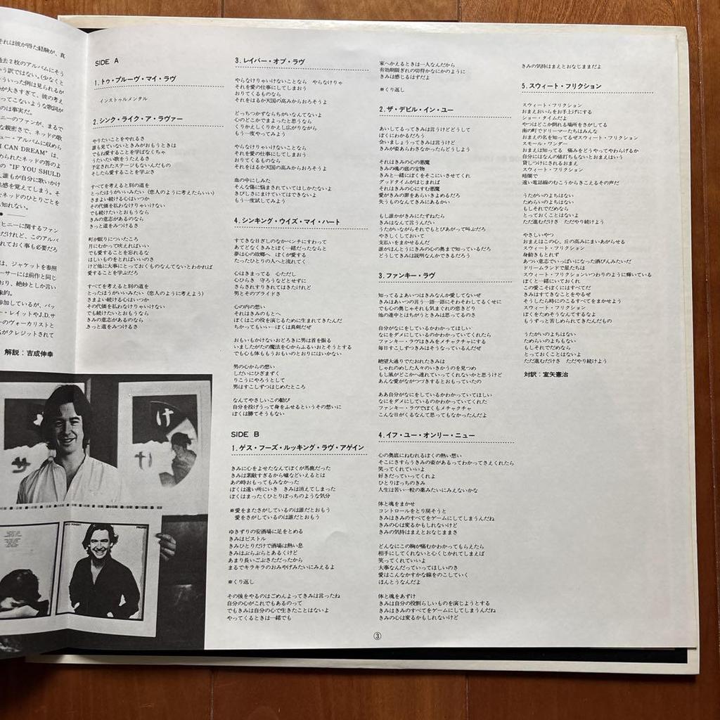 [USED] LP Record NED DOHENY/PROONE (Domestic Edition)