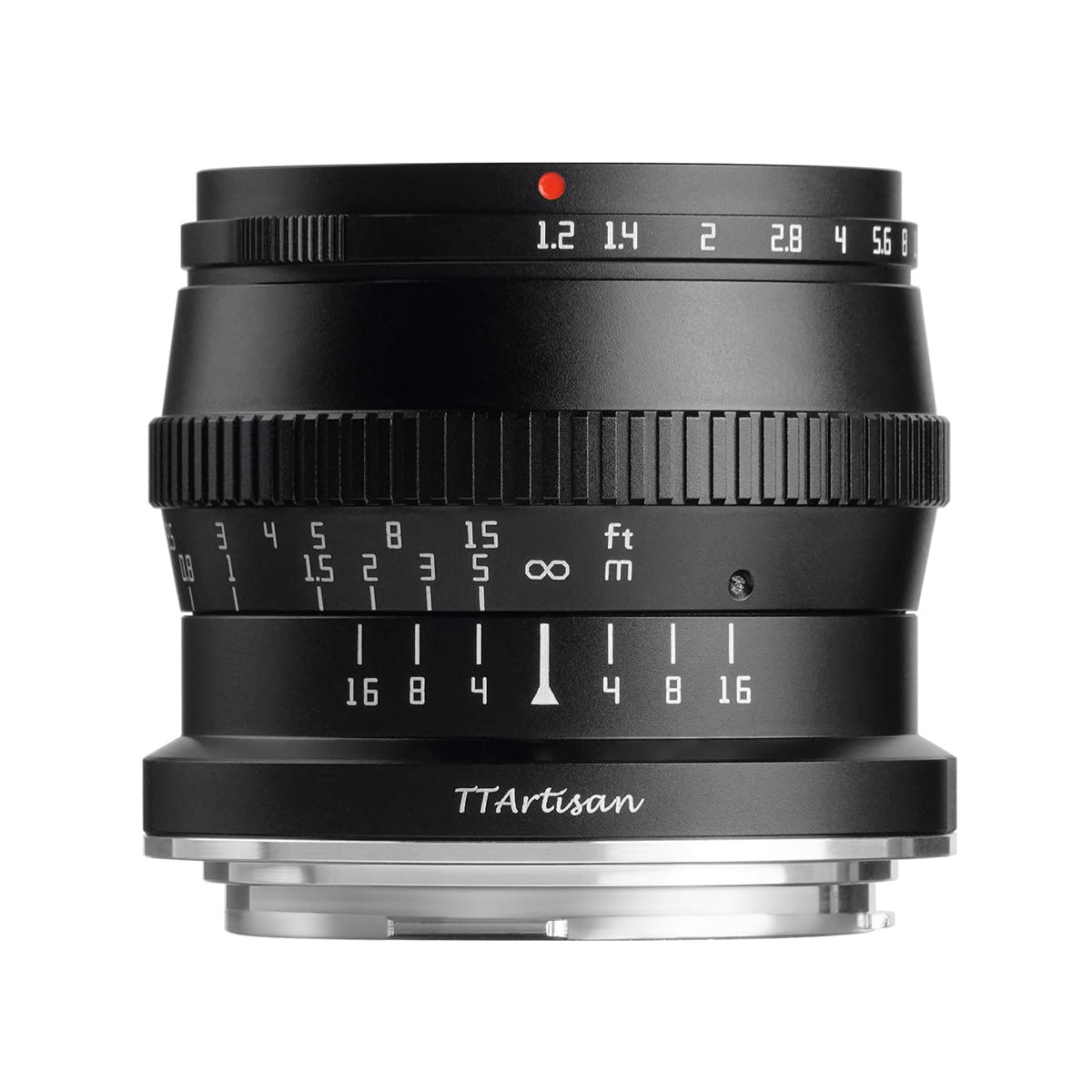 

TTArtisan 50mm C RF Mount Black Master Optics f/1.2 APS-C чорний