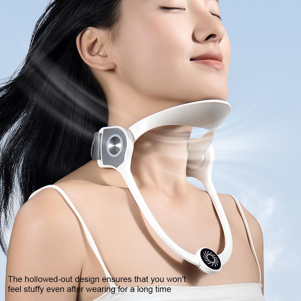 Minerve réglable Soutien cervical Col pour l'étirement du cou Correcteur de posture et soulagement de l'inconfort de l'épaule