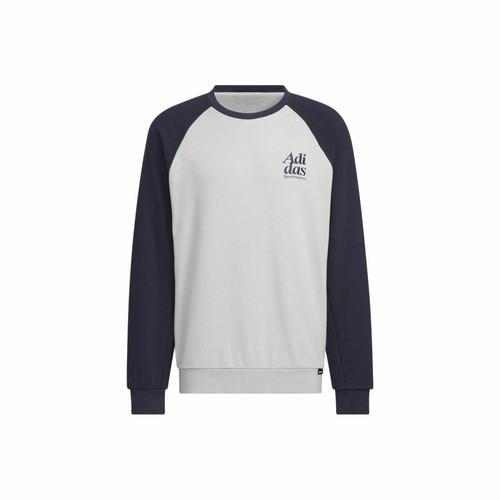adidas men s pullover crewneck American retro sweatshirt in ink blue XL чернил синий