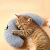 U Shaped Cushion for Cat Dog All Season Universal Pet Sleeping Pillow Bite Resistant Scratch Comfortable Puss Doggy Pet Supplies