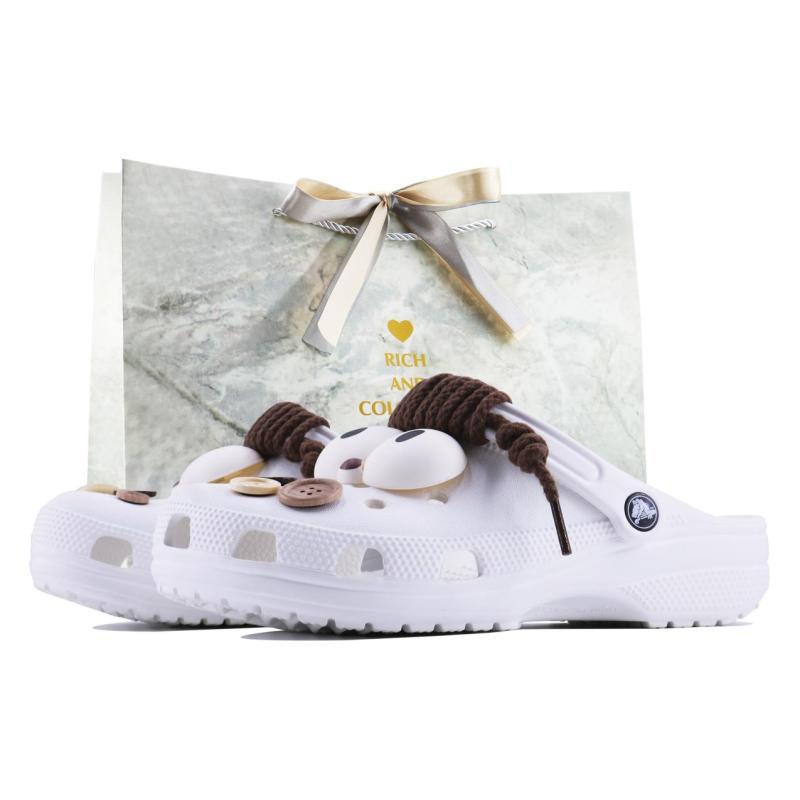 Crocs Classic Clog Casual Fashion Sandals Unisex White