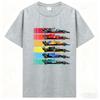 Ανδρικά T-shirts F1 Racing Μόδα Αυτοκίνητα Εκτυπώσεις Βίντατζ Βαμβακερό T-shirt Κορυφή