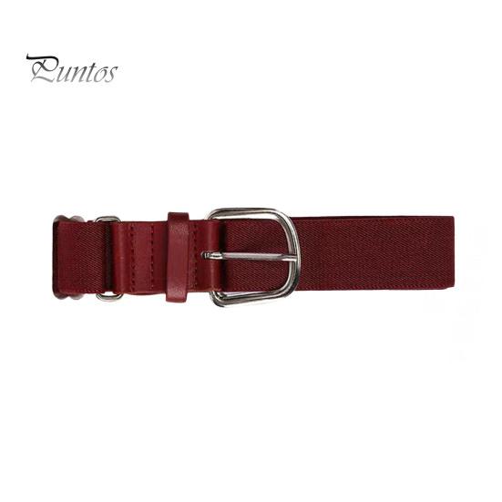 

Бейсбольный ремень с регулируемыми отверстиями, эластичный дизайн, для молодежи и взрослых, удобный эластичный ремень, пояс из искусственной кожи, спортивный аксессуар вино красного