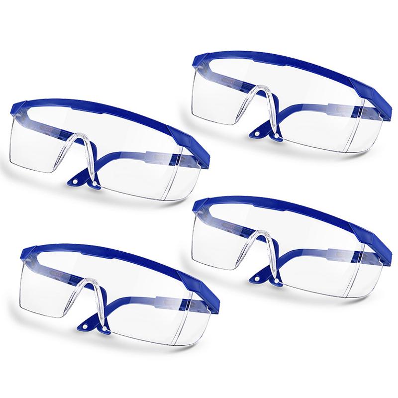 1/2/4Pcs Motorcycle Anti-Splash Protective Wind Dust Proof Goggles Eye Protection Lab Goggles Work Safety Glasses Cycling Glasse2