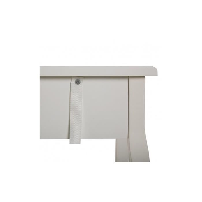 Meuble d'Entrée Étroit Ailen - 78,5 X 109 X 30 Cm - Console Avec 3 Tiroirs En Bois - Marron Et Blanc - Versa