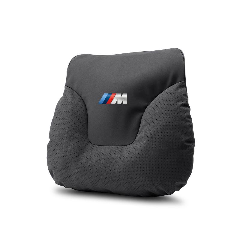 1Pcs Car Seat Headrest Auto Logo Neck Pillow / Sticker For BMW M E46 E90 E60 F30 F31 F10 E39 E36 F20 G30 G20 E87 E92 E91 E30 X5