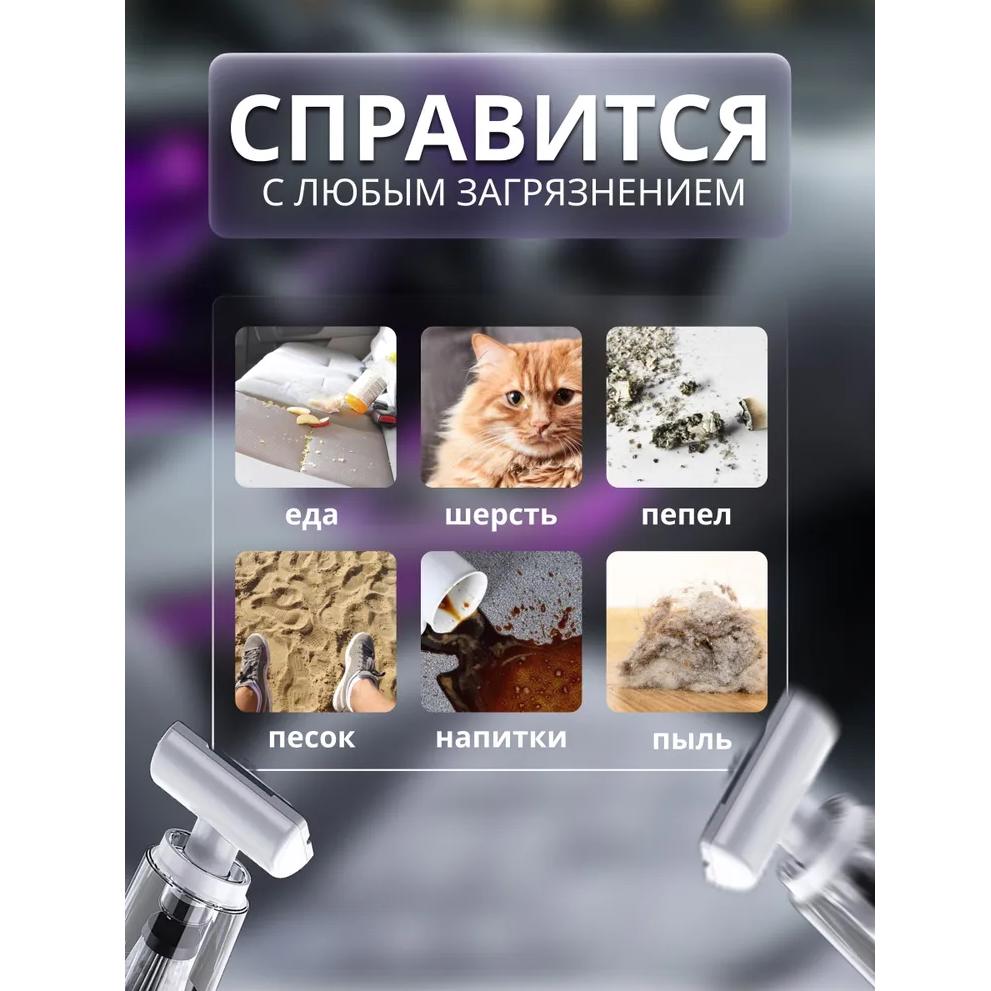 Aspirator auto wireless puternic aspirator mini auto pentru mașină și casă