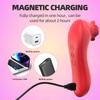 Clit Sucker Oral Nipple Vacuum Sucking Rose Vibrator Female Sex Toy Mini Sucking Vibrating Adults Good Sex Product Suck Vibrator
