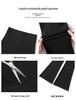 Women's High Waist Black Micro Flare Slimming Pants