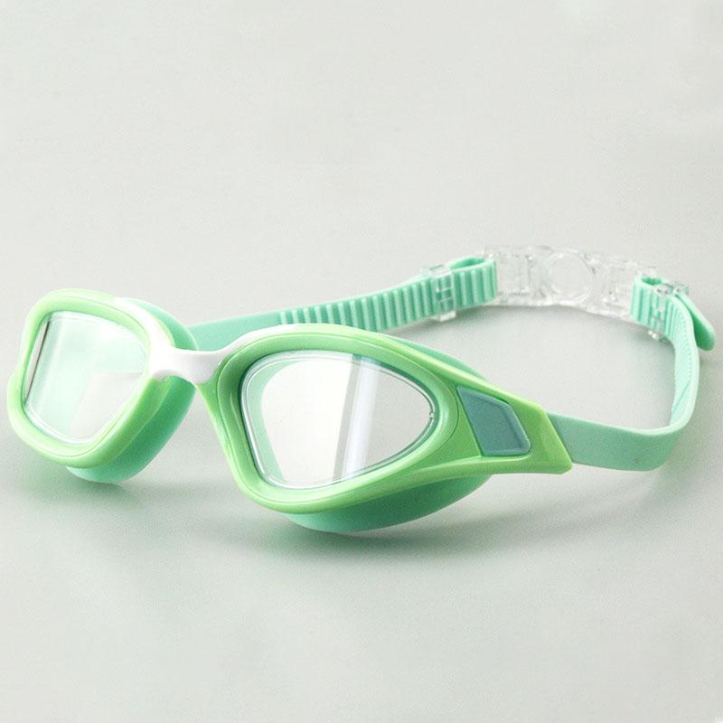 

Профессиональные силиконовые очки для плавания, очки для плавания с гальваническим покрытием, водонепроницаемые, антизапотевающие, с УФ-фильтром, Adluts с коробкой