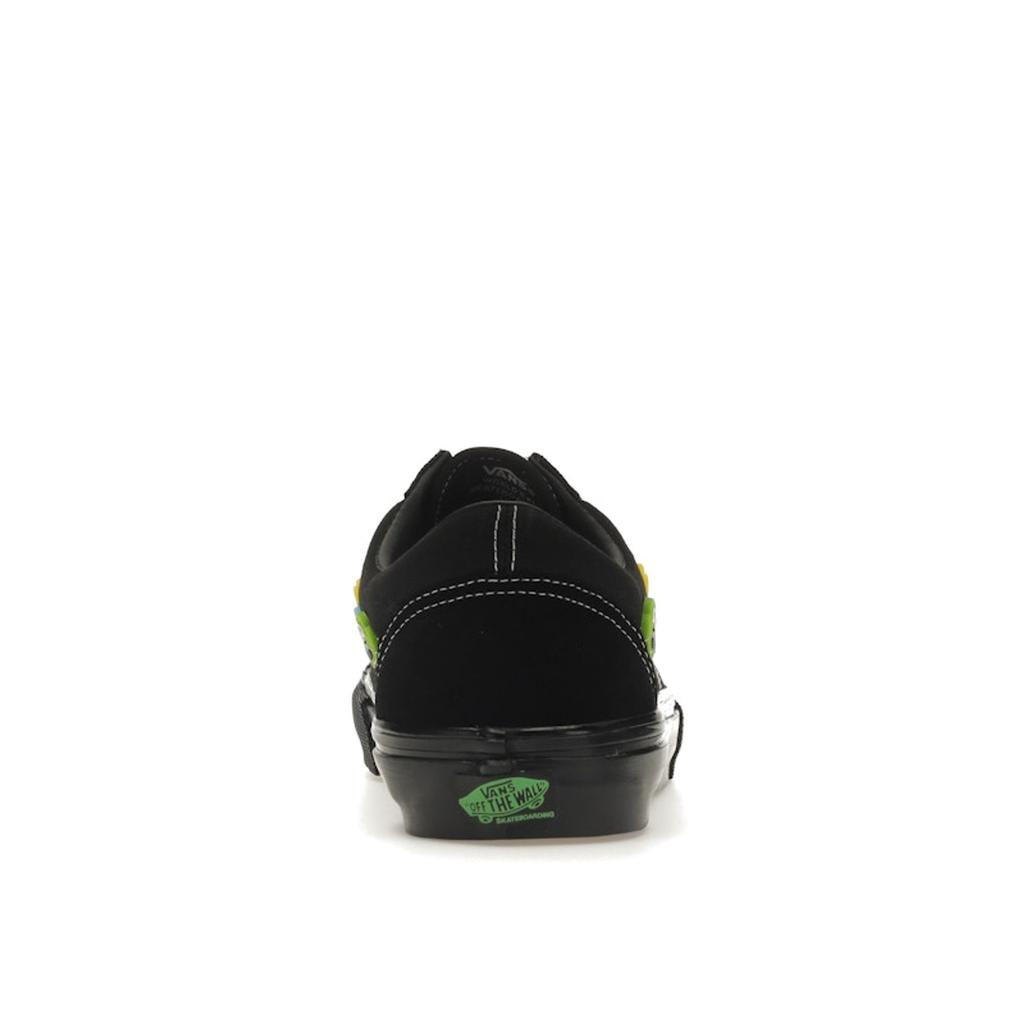 Frog Skateboards x Vans Skate Old Skool Black Unisex Sneakers Multi-Color VN0A5HF33LT