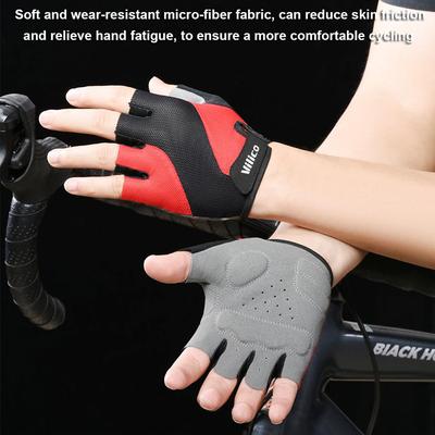 Summer Outdoor Sport Gloves Breathable Anti-slip Half Finger Cycling Bicycle Gloves Shockproof Fitness Sport Training Gloves