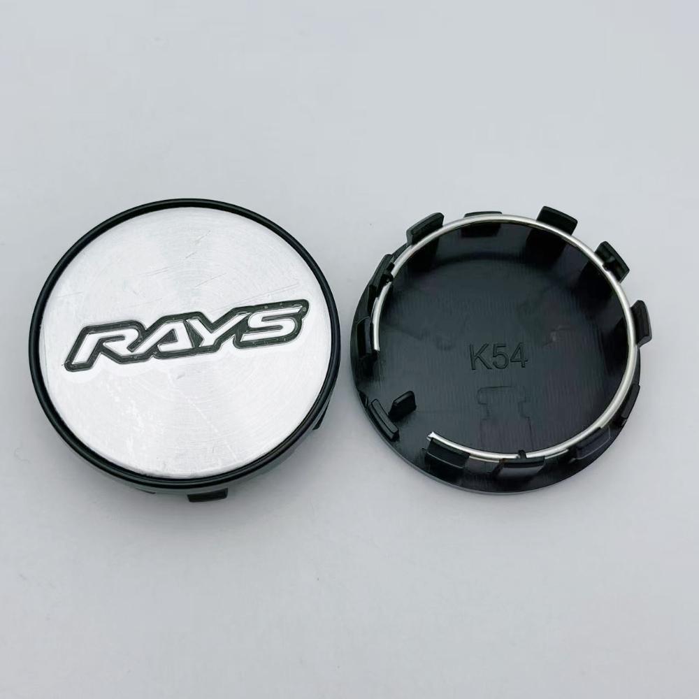 4ks 54mm 50mm RAYS Logo Znak Krytky Středu Kolečka Auta Krytky Středu Náboje Kola Kryt Proti Prachu Ráfku Krytky Náboje Náhradní Doplněk Pro Styling Auta