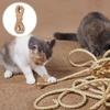 50M Sisal Rope Wear-resistant 8MM Diameter DIY Scratching Post Rope Durable Reusable Desk Legs Binding Rope Pet Cat Scratchers
