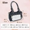 Harugio Ita Bag Looks Like a Ita Shoulder Small Ita Mini Shoulder Tote Gothic Y2K Cute Shoulder Tote Black or Popular for Your - Bag, Bag, Bag, Bag,