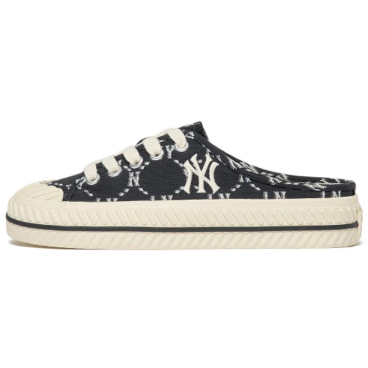 MLB Playball Mules Mode Lässige Niedrige Slip-On Sneaker Unisex Sneaker Schwarz 3AMUMDA2N-50BKS 38 black