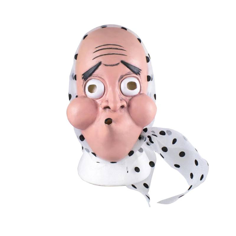 

Demon Slayer Haganetsuka Hotaru Latex Mask Party Anime Halloween Cosplay Props