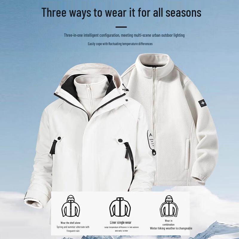 Unisex Outdoor Windproof Waterproof Trekking Jacket