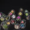 Juggling 10pcs/lot Bath Toys Floating Clear Fruits Bouncy Balls Jumping Balls Bouncing Balls