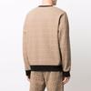 Coach Logo Print Round Neck Pullover Sweatshirt Men sweatshirt Brown C5760-RYU