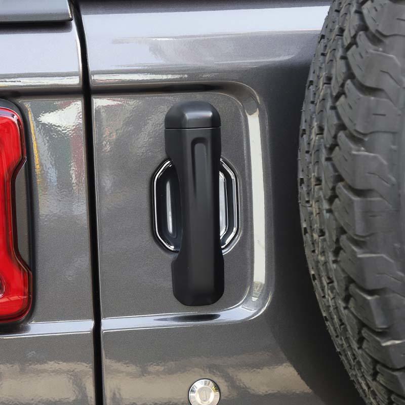 ABS obudowa klamki samochodowej naklejka zewnętrzna dekoracja miski pokrywa dla Jeep Wrangler JL 2018 Up wersja 4-drzwiowa akcesoria zewnętrzne