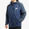 Nike Puffer Jackets Men's Dark Blue Hooded Moderate Other 861789-429