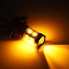 2pcs 3000K 50W Yellow LED Headlight Bulbs Kit Fog Light Car Driving Lamp