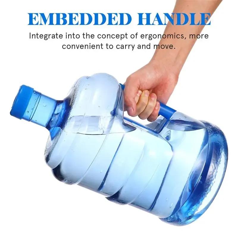 Water Bottle 5L 7.5L Portable Water Bucket Thick Mineral Water Jug Storage Bucket Dispenser Barrel for Outdoor Camping