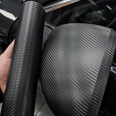 5D Kohlefaser PVC Auto Farbwechsel Folie mit diagonalem Luftkanal, anpassbar