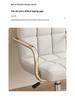 Adjustable Ergonomic Office Chair for Long Sitting – Ideal for Bedroom, Study, and Dressing Table.