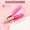 Round Hole Single Hole Punch DIY Handheld Circle Punch  School Office Binding Stationery