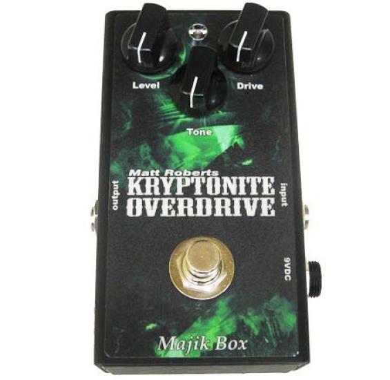 

Majik Box Magic Box Kryptonite OD Kryptonite Overdrive Guitar Effector Product
