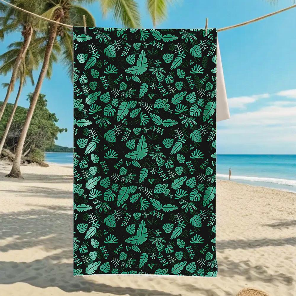 New, Double-sided Velvet Beach Towel, Support Surf Towel, Sports Towel.