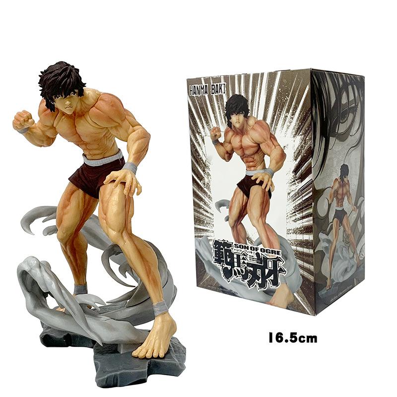 Baki the Grappler hanma baki Hanma Yujirō Hanayama Kaoru Jack Hanma Actiefiguur Model Collectie Speelgoed 22CM