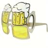 Novelty Bubble Beer Mug Glasses Plastic Durable Design - Tropical Theme Photo Booth Props for Beach Parties Bars & Bat Mitzvahs