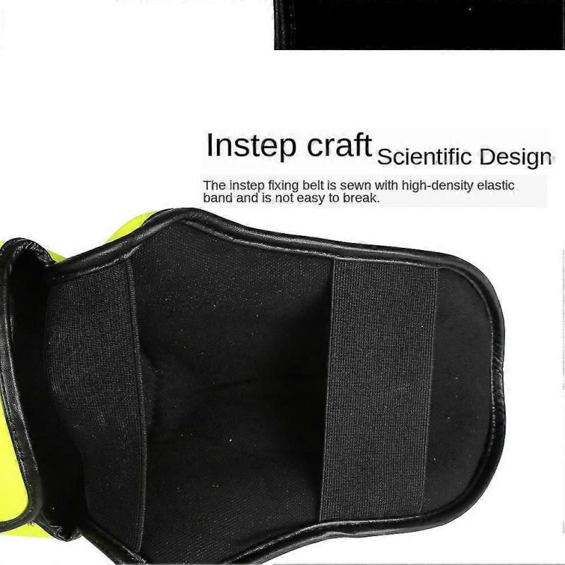 Pu Leather Boxing Shin Guards Ankle Protector - MMA Muay Thai Training Leg Warmers